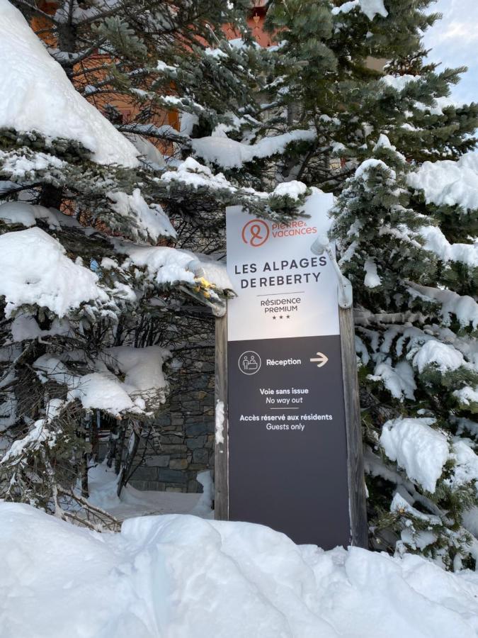 Appartement ski aux pieds dans résidence premium piscine, sauna hamam Saint-Martin-de-Belleville Extérieur photo
