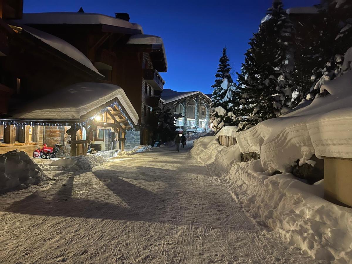 Appartement ski aux pieds dans résidence premium piscine, sauna hamam Saint-Martin-de-Belleville Extérieur photo