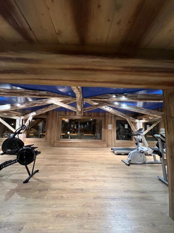 Appartement ski aux pieds dans résidence premium piscine, sauna hamam Saint-Martin-de-Belleville Extérieur photo