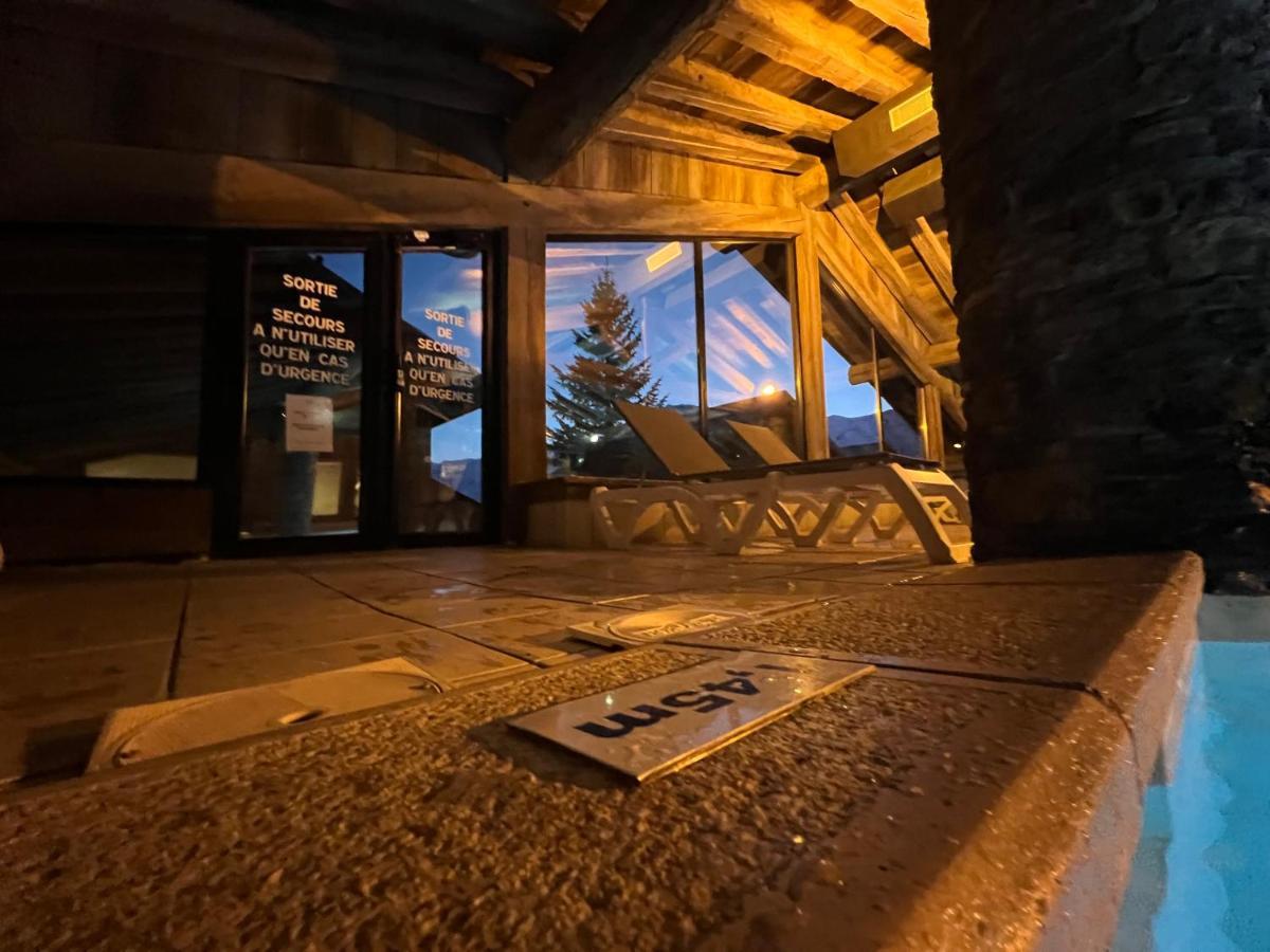 Appartement ski aux pieds dans résidence premium piscine, sauna hamam Saint-Martin-de-Belleville Extérieur photo