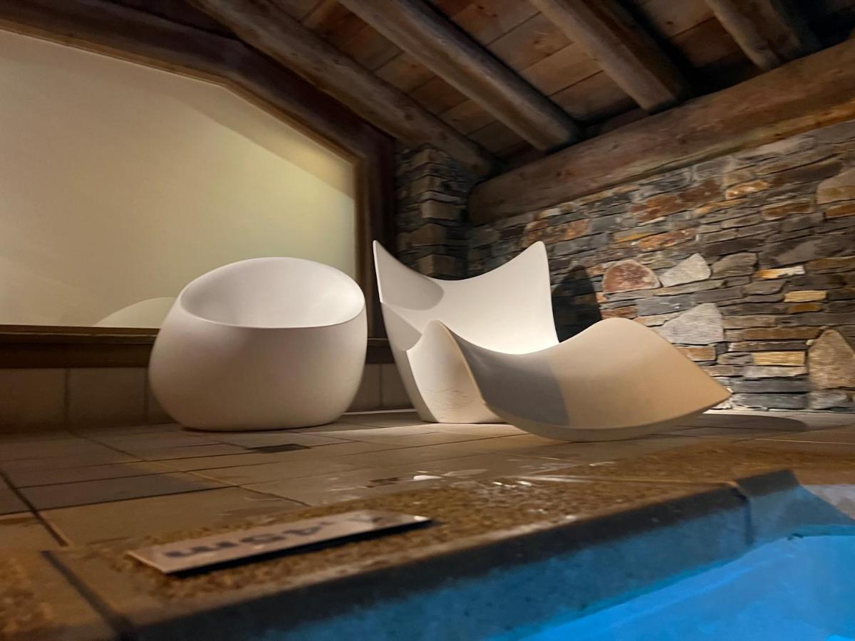 Appartement ski aux pieds dans résidence premium piscine, sauna hamam Saint-Martin-de-Belleville Extérieur photo
